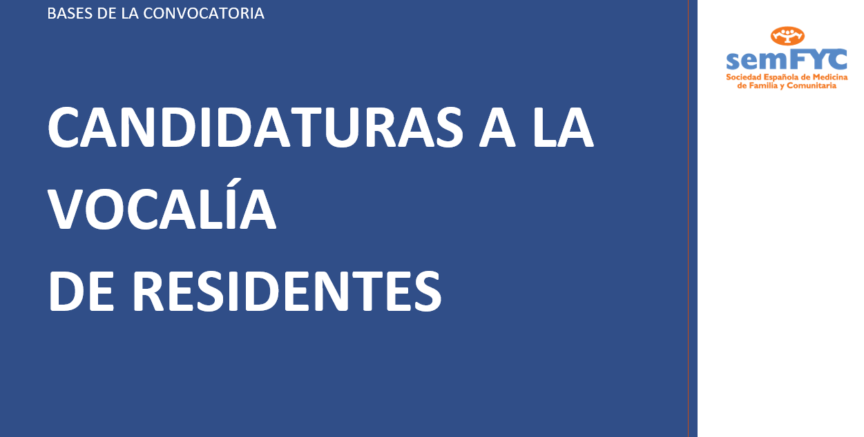 Candidaturas a la Vocalía de Residentes